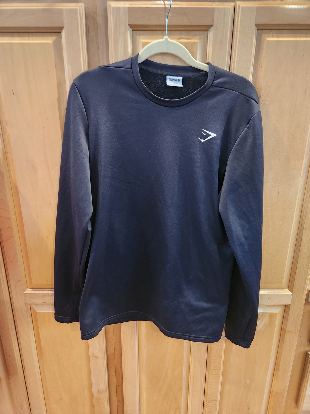 Gymshark Men’s Long Sleeve Crew Shirt - Navy